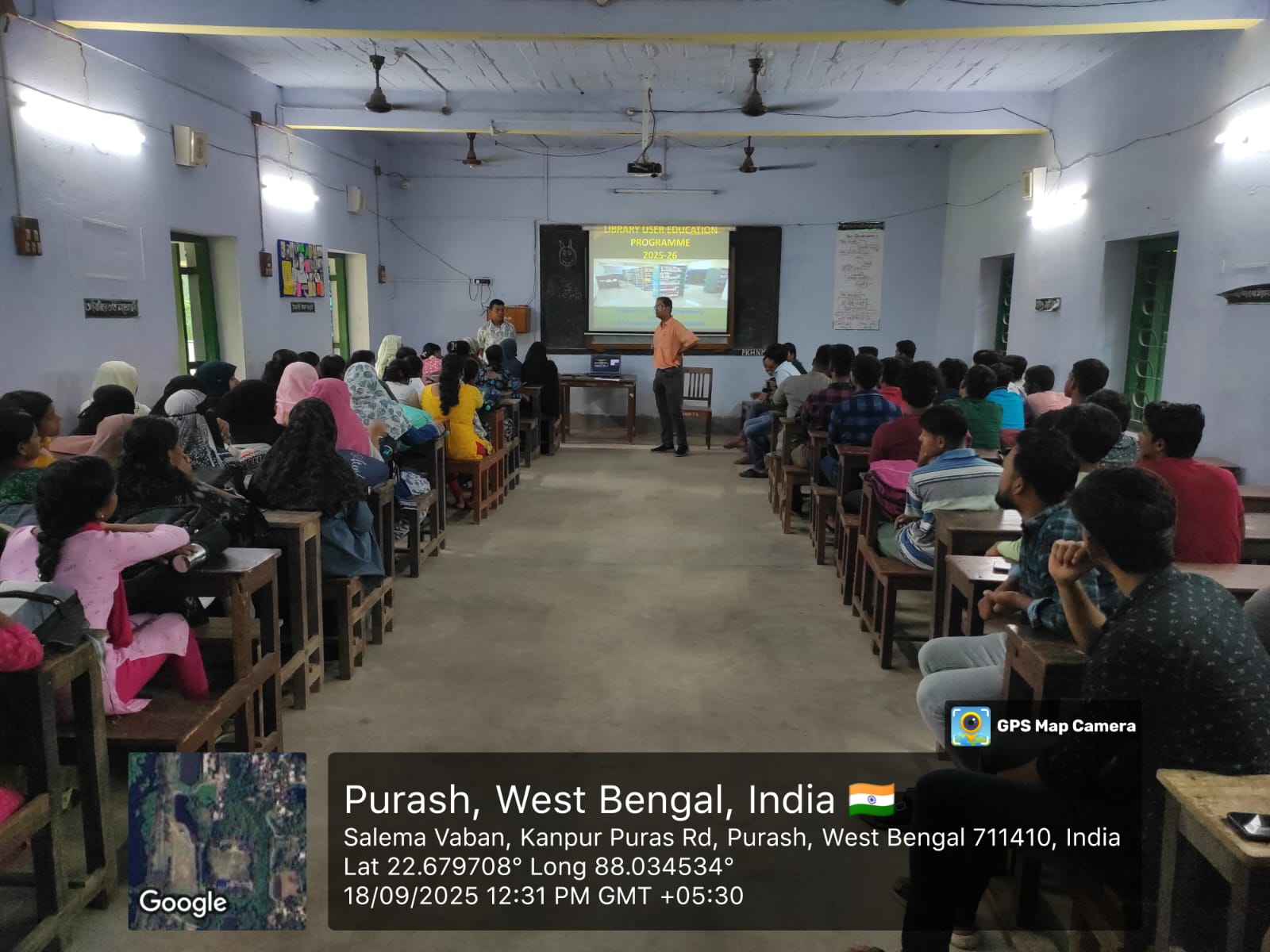 Library User Orientation Programme for Freshers